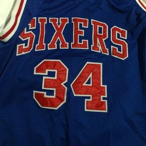Charles Barkley Philadelphia 76ers Jersey